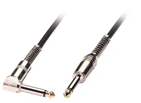 Lindy 6.3mm M/M 10.0m cable de audio 10 m 6,35mm Negro