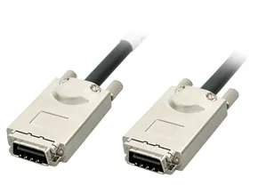 Lindy 0.5m SAS/SATA II Cable 0,5 m Negro