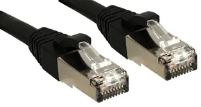 Lindy Cat.6 SSTP / S/FTP PIMF Premium 20.0m cable de red Negro 20 m