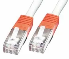 Lindy 0.5m Crossover CAT5e FTP Cable cable de red Gris 0,5 m