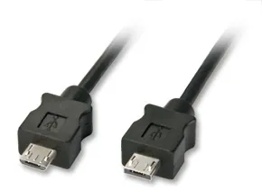 Lindy USB Micro-A / Micro-B, 1.0m cable USB 1 m Micro-USB A Micro-USB B Negro