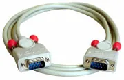 Lindy RS232 cable 5m cable de señal Gris