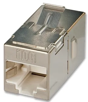 Lindy Cat.6A 10G Premium RJ45 STP Inline Coupler / Doppelkupplung RJ45 f
