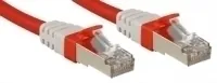 Lindy Cat.6 (A) SSTP / S/FTP PIMF Premium 15.0m cable de red Rojo 15 m