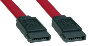 Lindy 0.2m SATA Cable cable de SATA 0,2 m SATA 7-Pin Rojo