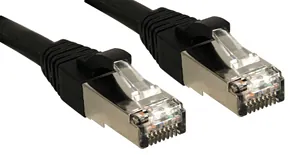 Lindy Cat.6 SSTP / S/FTP PIMF Premium 7.5m cable de red Negro 7,5 m