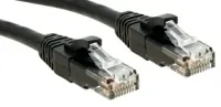 Lindy Cat.6 UTP Premium 3.0m cable de red Negro 3 m