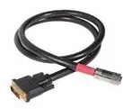C2G 2m RapidRun/DVI-D Cable Negro