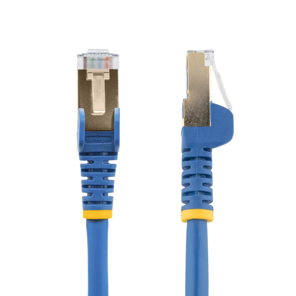 StarTech.com C6ASPAT7BL cable de red Azul 2,13 m Cat6a U/FTP (STP)