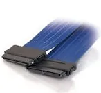 C2G 0.5m SAS Cable 0,5 m Azul