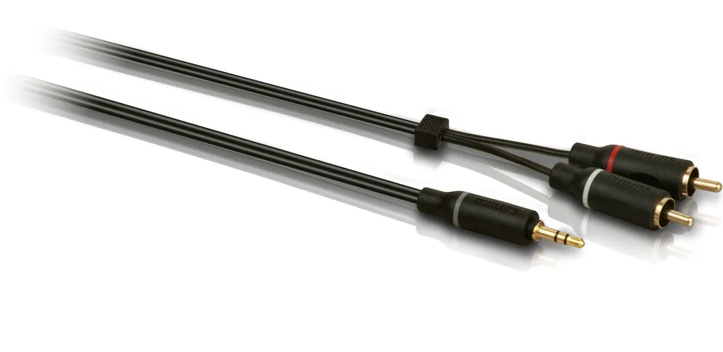 Philips SWA7527S/10 cable de audio 1,5 m 3,5mm 2 x RCA Negro