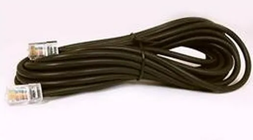 POLY 2457-00449-001 cable telefónico Negro