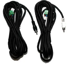 POLY 2215-07766-001 cable de audio 0,3 m RCA 3,5mm Negro