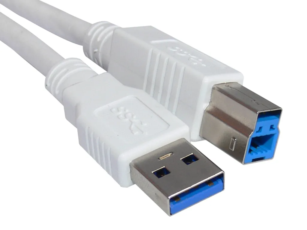 Sandberg USB 3.0 A-B male 1.8 m cable USB USB 3.2 Gen 1 (3.1 Gen 1) 1,8 m USB A USB B Blanco