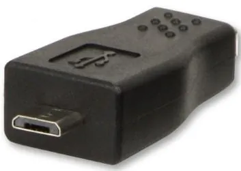 Lindy USB Mini-B/Micro-B USB Micro-B Negro