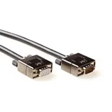 ACT Ultra High Performance VGA extension cable male-female with metal hoods 15 m cable VGA VGA (D-Sub) Negro