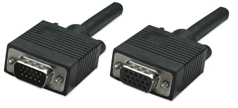 Manhattan 309011 cable VGA 1,8 m VGA (D-Sub) Negro