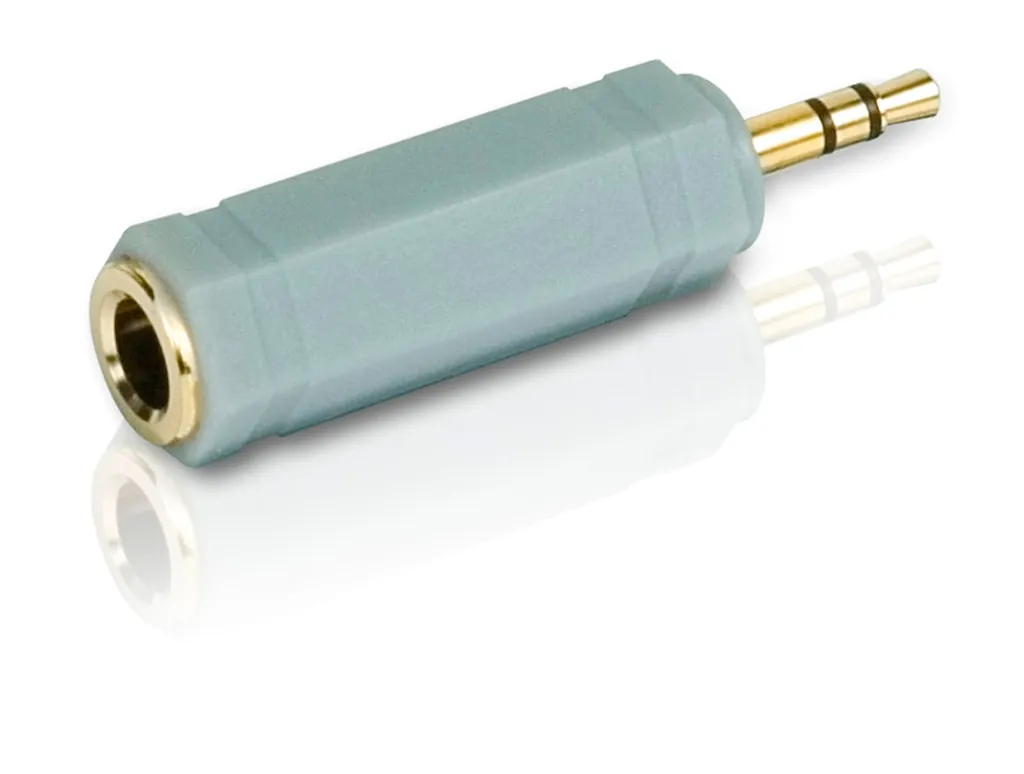 Philips SWA4554S/10 cambiador de género para cable 6.3mm 3.5mm Gris