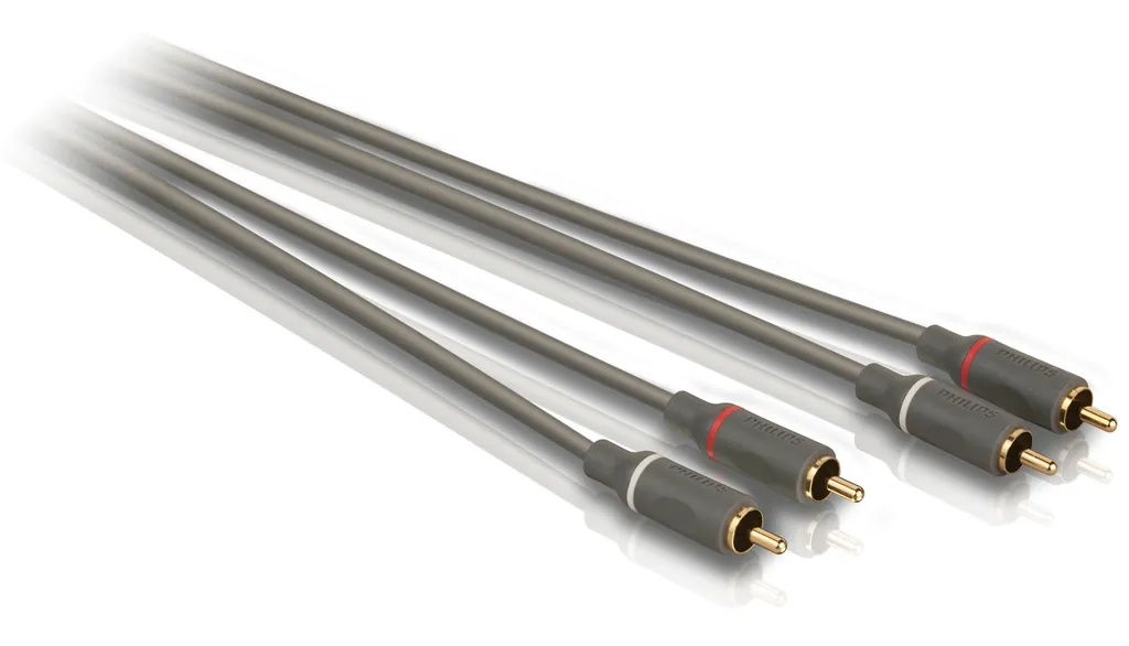 Philips SWA4521S/10 cable de audio 1,5 m 2 x RCA Gris