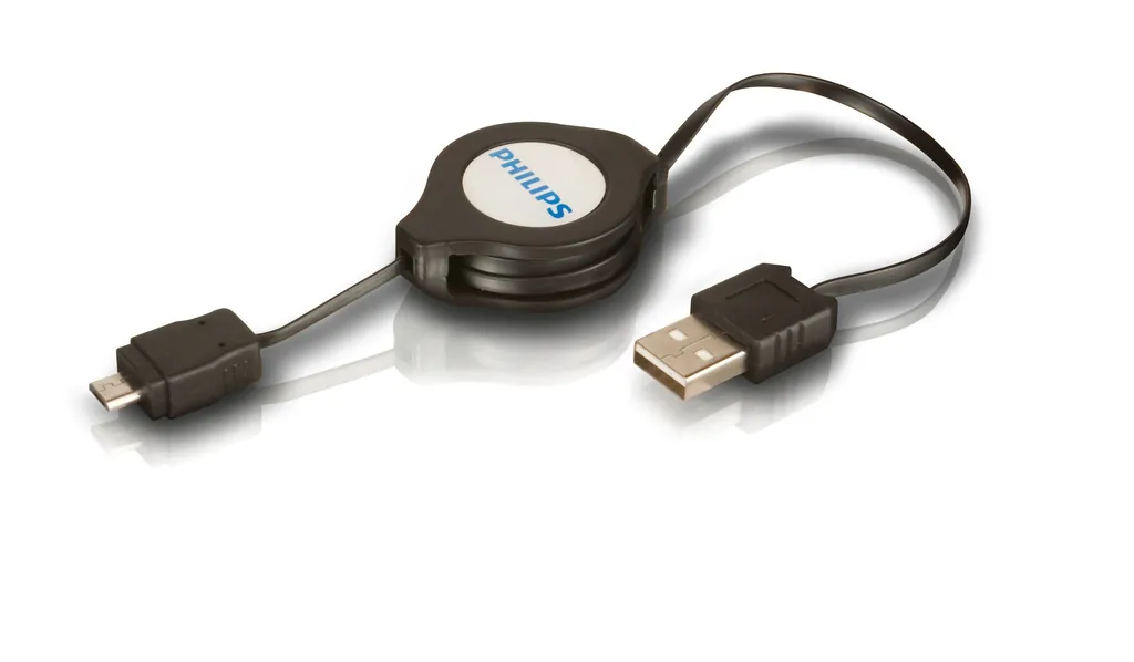 Philips SWR2112/27 cable USB USB 2.0 0,91 m USB A Mini-USB A Negro
