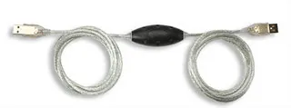 Manhattan 365925 cable USB 2 m USB A Plata