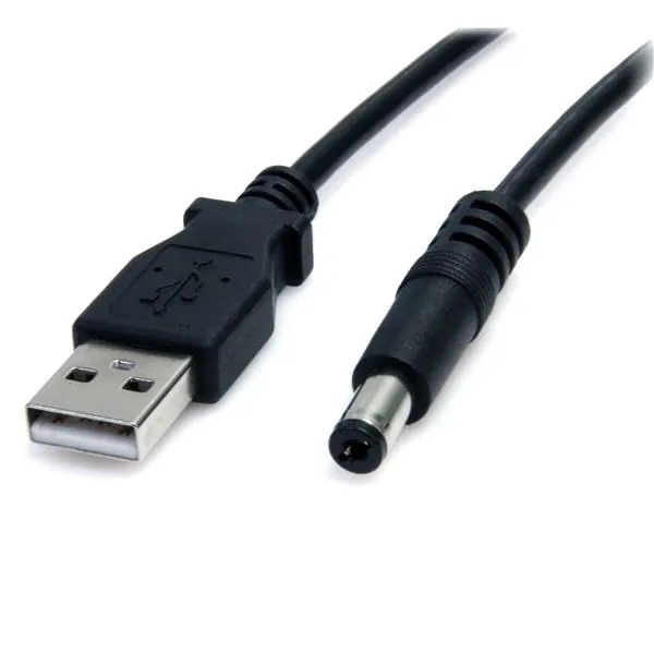 StarTech.com USB2TYPEM cable de transmisión Negro 0,9 m Barrel type M