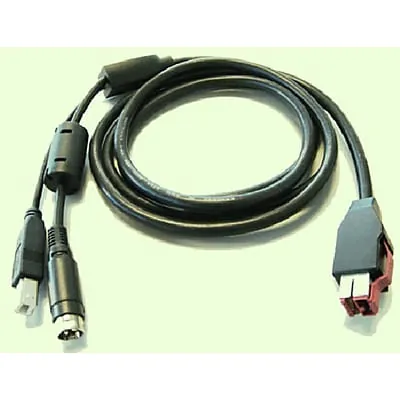 HP Powered USB Y Cable cable USB Negro