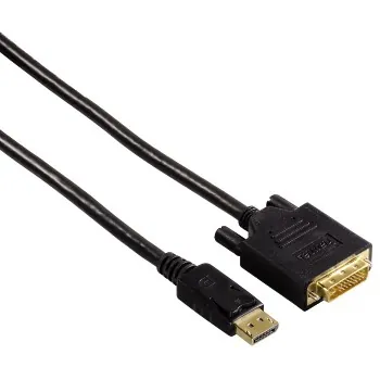 Hama 00054593 adaptador de cable de vídeo 1,8 m Displayport Negro