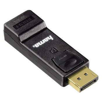 Hama 00054586 cambiador de género para cable DisplayPort M HDMI FM Negro
