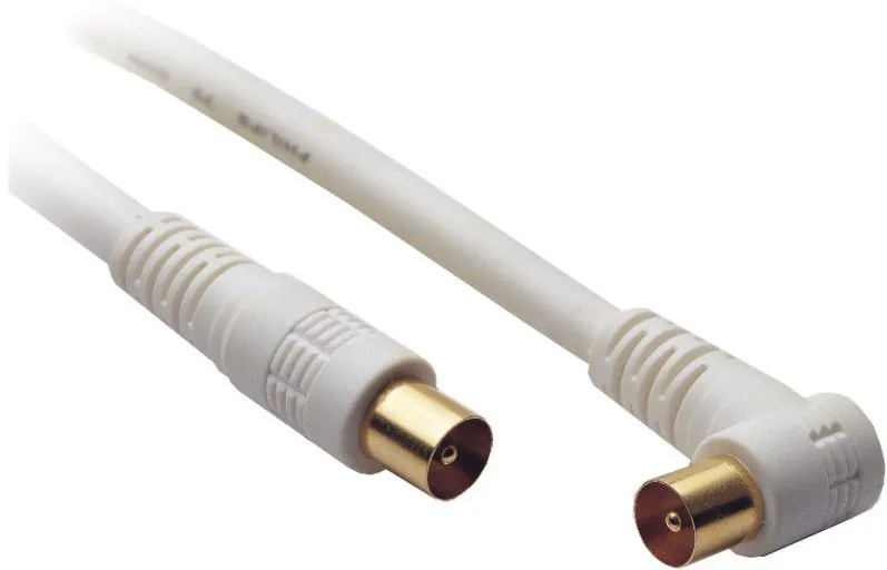 Philips SWV7123W/93 cable coaxial 3 m RG6 Blanco