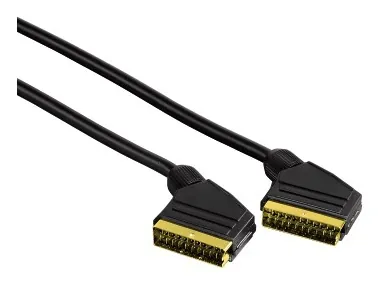 Hama 00011944 cable EUROCONECTOR 1,5 m SCART (21-pin) Negro