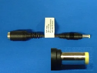 HP 414135-001 cambiador de género para cable 3-pin Negro