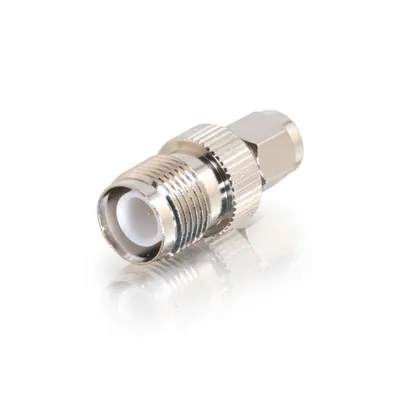 C2G 42221 cambiador de género para cable RP-SMA RP-TNC Plata