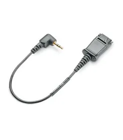 POLY 65287-01 cable telefónico Negro