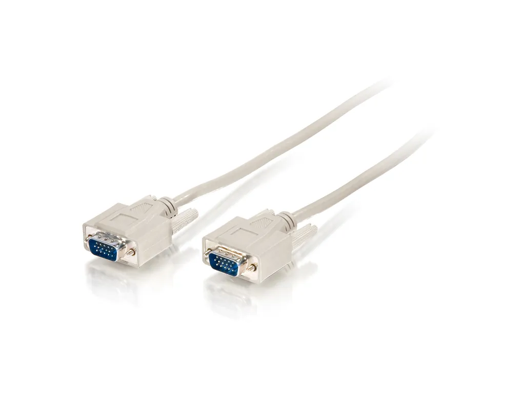 LevelOne ACC-2109 cable VGA 0,9 m VGA (D-Sub) Blanco