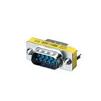 Equip 124300 cambiador de género para cable DB-9 Plata