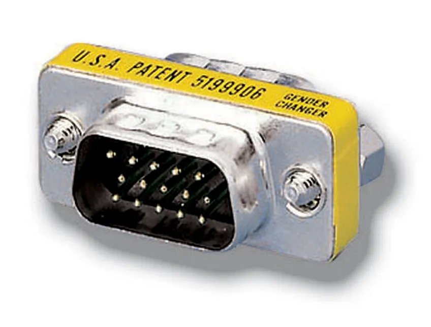 Equip 124320 cambiador de género para cable HDB15 Plata