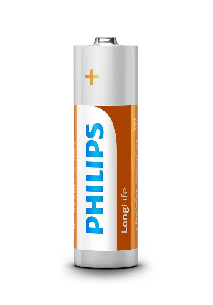 Philips LongLife R6L4F/10 pila doméstica Batería de un solo uso AA Zinc-carbono