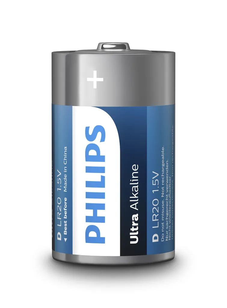 Philips LR20E2B/10 pila doméstica Batería de un solo uso Alcalino