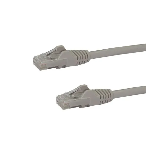 StarTech.com N6PATCH25GR cable de red Gris 7,6 m Cat6 U/UTP (UTP)