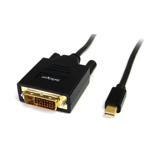 StarTech.com MDP2DVIMM6 adaptador de cable de vídeo DVI-D Negro