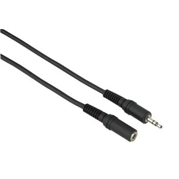 Hama 00104006 cable de audio 0,5 m 3,5mm Negro