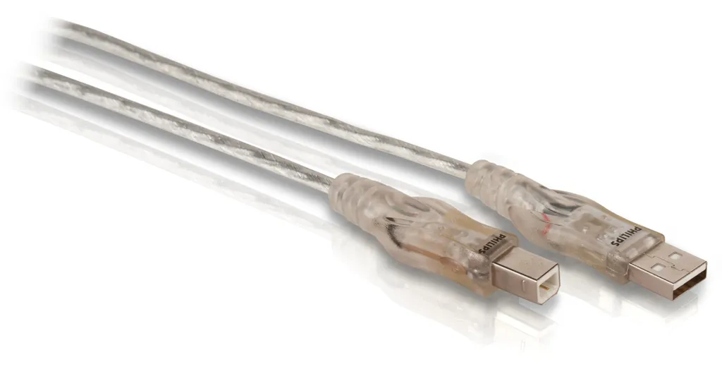 Philips SWU2133/10 cable USB USB 2.0 3 m USB A USB B Gris