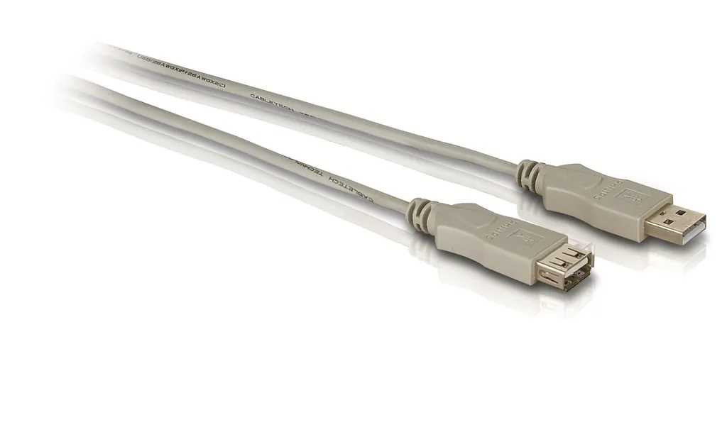 Philips SWU2007T/10 cable USB USB 2.0 1,8 m USB A Gris