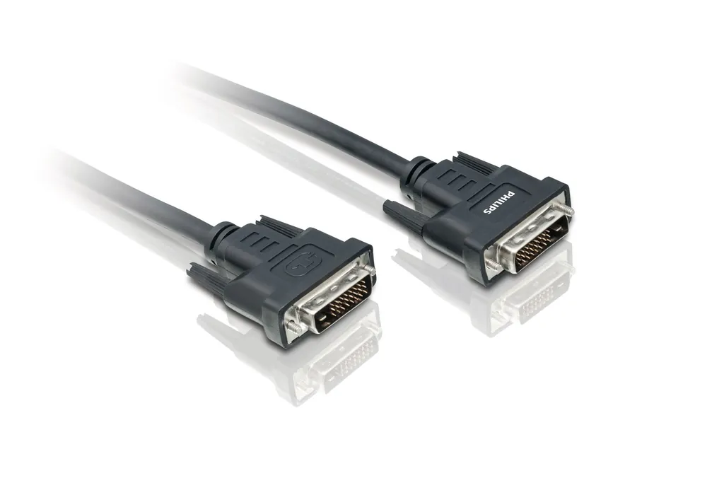 Philips SWX2131/10 cable DVI 1,8 m Negro