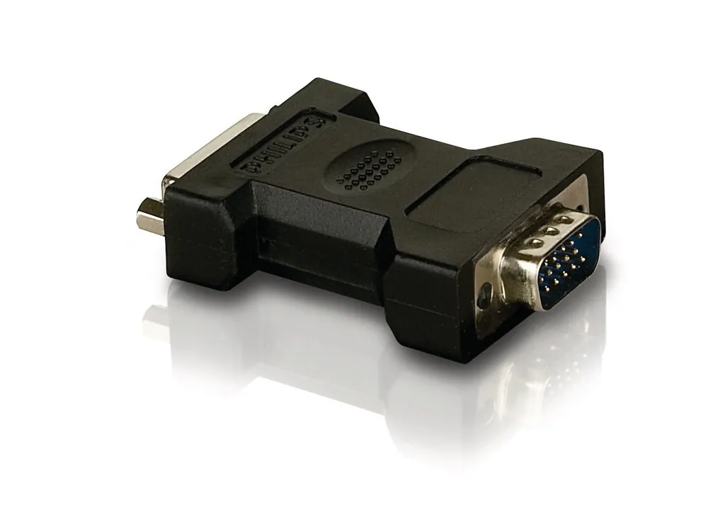 Philips SWX2512/10 cambiador de género para cable DVI-I Negro