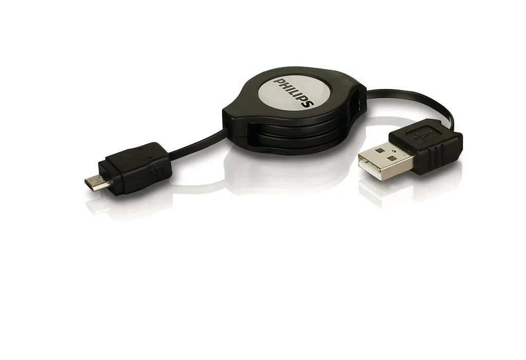 Philips SWR2112/10 cable USB USB 2.0 1 m USB A Micro-USB A Negro