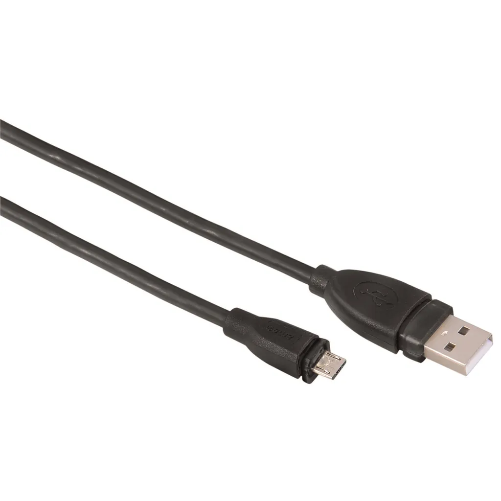 Hama 00054587 cable USB USB 2.0 0,75 m USB A Micro-USB B Negro