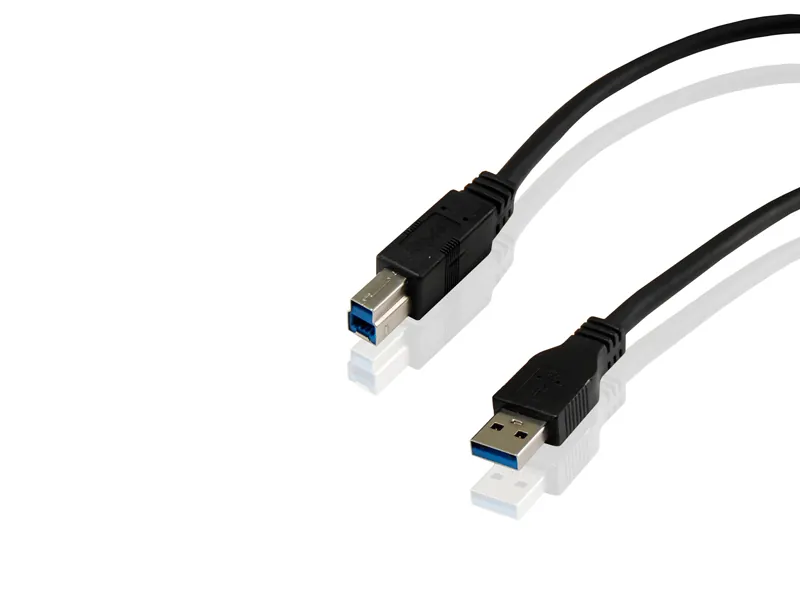 Conceptronic CCUSB3AB18 cable USB 1,8 m USB A USB B Negro