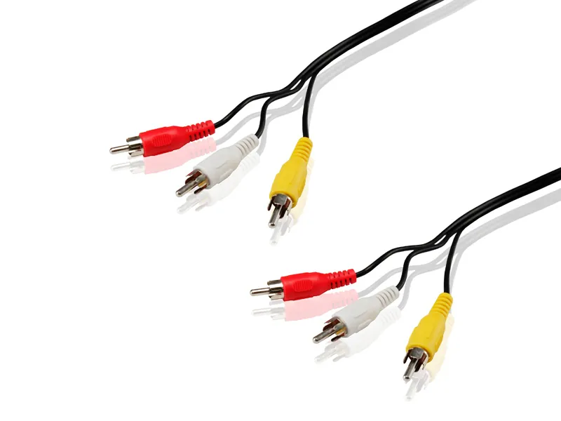 Conceptronic CLRCA18 cable de vídeo compuesto 1,8 m Negro